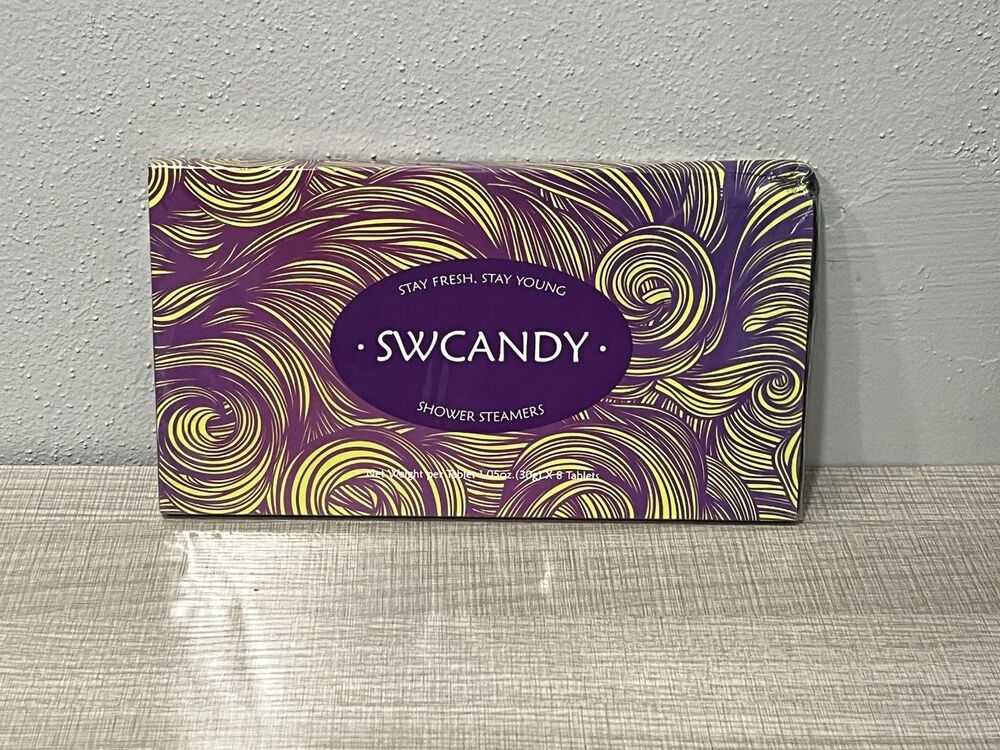 Swcandy Aromatherapy Shower Steamers - 8 Pack Variety Gift Set - NIB Home Spa